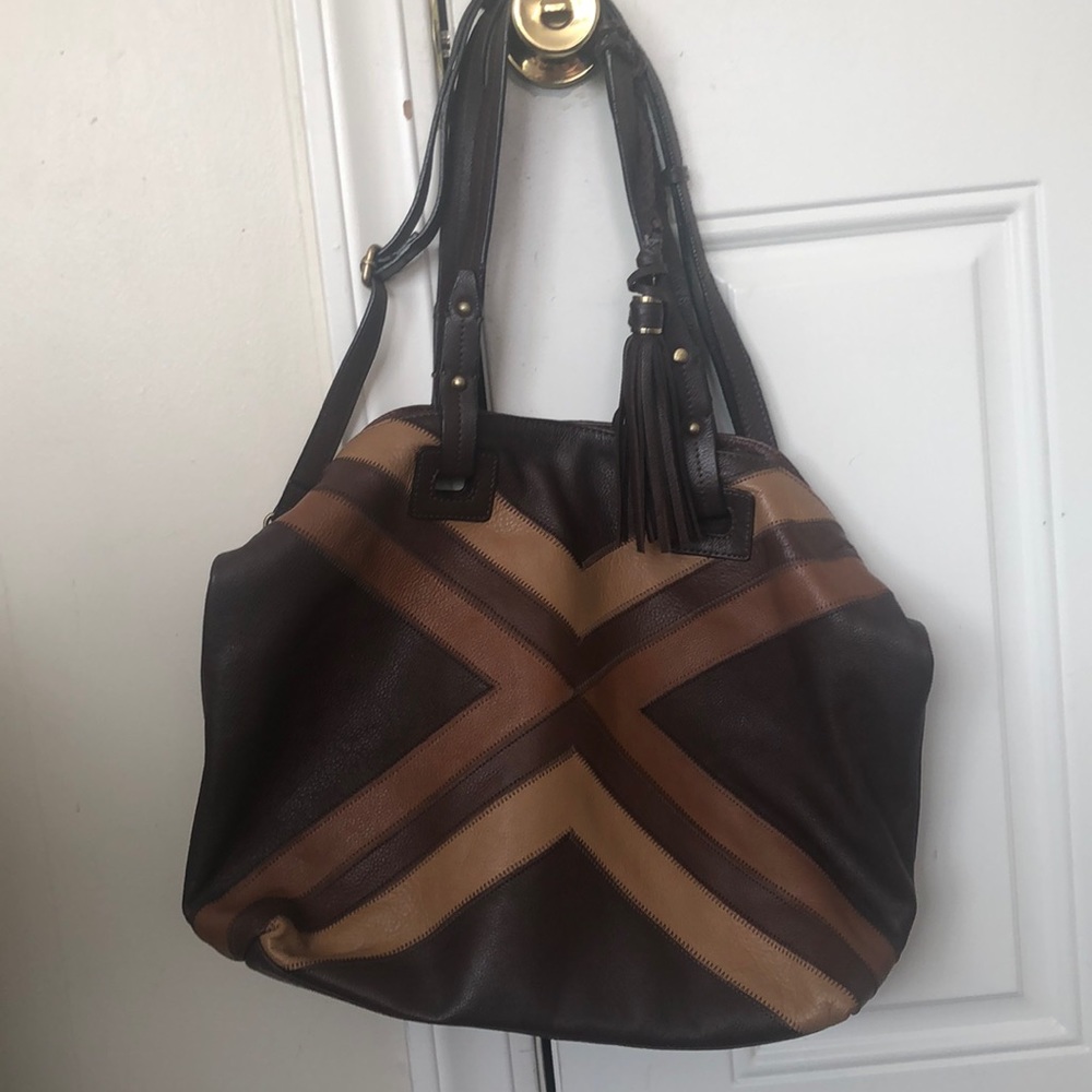Isabelle Fiore pieced leather purse